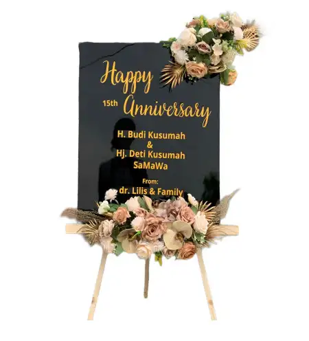 Papan Bunga Akrilik Banten