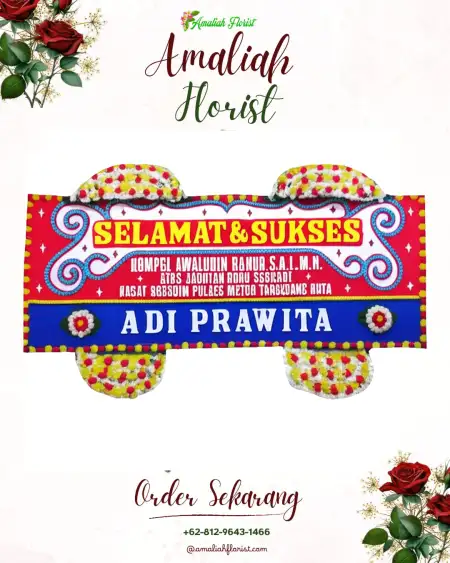 Papan Bunga Ucapan Selamat Banten